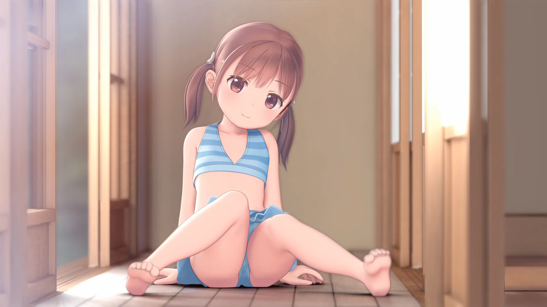 泳衣萝莉